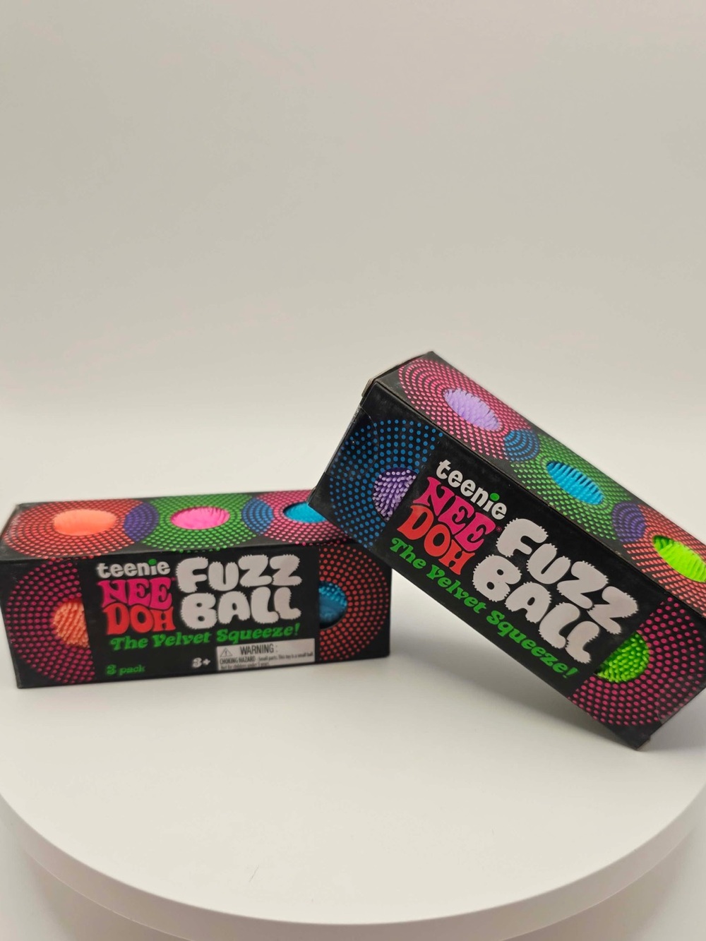 1 pack Teenie Nee Doh Fuzz Ball Kids Sensory The Velvet Squeeze Viral Toy! New